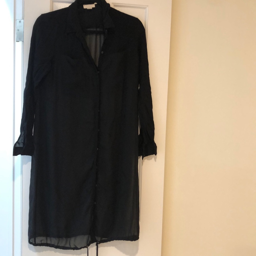 Pure DKNY. Sheer Dress - Picture 1 of 6